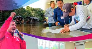 ACCIONES CONJUNTAS ENTRE EL GOREL Y REPRESENTANTES DE COMUNIDADES DE ALTO NANAY PARA ERRADICAR LA MINERÍA ILEGAL