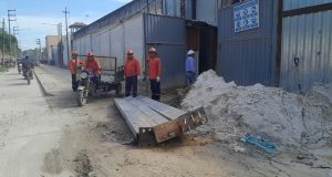 MOLESTIAS POR MAL ESTADO DE VÍA Y OBRAS DEL PENAL