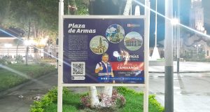 “PANEL CON ROSTRO DE VLADIMIR DEBE RETIRARSE DE PLAZA DE ARMAS”