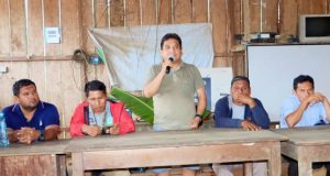 ALCALDE WELLINTON SILVANO PONE PRIMERA DEL LOCAL COMUNAL DE SACHAPAPA EN MANSERICHE