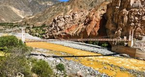 Arequipa: nuevamente coloración turbia en río Tambo, frente a desinterés de autoridades (VIDEO)