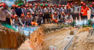 POR MÁS DE 39 MILLONES DE INVERSIÓN GOREL SUPERVISA AVANCE DE LAS OBRAS EN LA AV. GUARDIA CIVIL Y EN EL A.H. MICAELA BASTIDAS