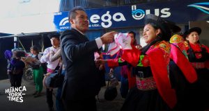 Huancayo recibe con huaylarsh y calor humano a turistas en Semana Santa
