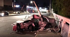 Arequipa: cinco universitarios entre la vida y la muerte tras conducir en ebriedad en Av. La Marina