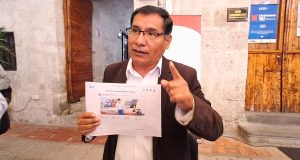 Arequipa: denuncian a Rohel Sánchez por presunta propaganda electoral en redes del GRA