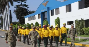 Perú conforma su Primera Brigada Helitransportada para combatir incendios forestales
