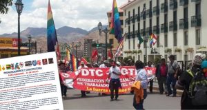 Paro en Cusco: gremios anuncian protesta total contra el Gobierno este 14 de mayo