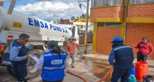 Puno: SUNASS inició 3 atenciones de denuncia a EMSAPUNO por falta de agua potable en sectores de la ciudad