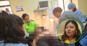 Puno: Exsubprefecta de Lampa fallece por envenenamiento frente al Poder Judicial