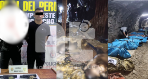 Pataz: Capturan en Lima a sujeto con pistola que pertenece a una de las 13 víctimas en matanza