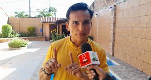 CANDIDATO REGIONAL PROPONE CAMPAÑA SIN DINERO SUCIO