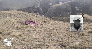 Tragedia en la ruta a Corihuarmi: minero pierde la vida al caer con su vehículo a un abismo en Chongos Alto