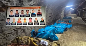 Pataz: Cuerpos de los 13 agentes de seguridad secuestrados y asesinados llegaron a Trujillo
