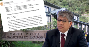 Fiscalía exhorta a gobernador de Cusco a no tomar el Sanctuary Lodge por la fuerza