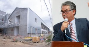 Revelan deficiencias en la obra del Hospital Daniel Alcides Carrión