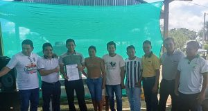 ALCALDE PROVINCIAL PARTICIPA EN JURAMENTACIÓN DE AUTORIDADES DEL CENTRO POBLADO DE BARRANCA