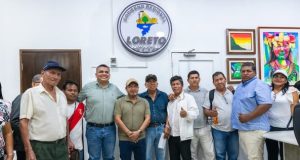 GOBERNADOR REGIONAL SOSTIENE IMPORTANTE REUNIÓN CON ALCALDE Y DIRIGENTES DE PUNCHANA