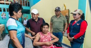 GORE LORETO REALIZÓ LA ENTREGA DE SILLA DE RUEDAS A JOVEN DE 26 AÑOS CON HEMIPLEJIA