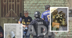 Jaén: Investigan hallazgo de presunto artefacto explosivo y arreglo floral en vía pública