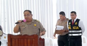GOBERNADOR EXIGE CAMBIO DE GENERAL PNP POR INSEGURIDAD EN IQUITOS