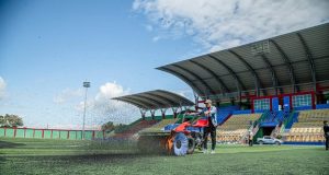INICIAMOS MANTENIMIENTO DE NUESTRO ESTADIO MUNICIPAL