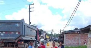 M.D.P. BRINDA APOYO PARA MEJORAMIENTO DE VÍAS EN EL A.H. PILAR NORES DE GARCÍA