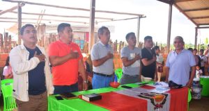 JURAMENTA NUEVA JUNTA DIRECTIVA DEL BARRIO NUEVO 28 DE JULIO