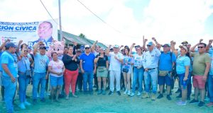 *Candidatos de Renovación Popular participaron en minga y acción cívica en el A.H. Los Olivos*