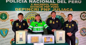 Juliaca: Policía desarticula banda de narcotraficantes “Los Fuertes del Rico Cloro”