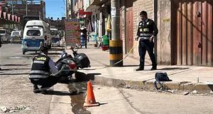 Juliaca: Violento asalto a plena luz del día deja un herido y pérdidas de 35 mil soles