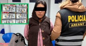 Puno: Detienen a mujer con más de 60 mil dólares en su cuerpo