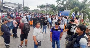 PROTESTAS Y ENFRENTAMIENTOS POR VISITA DE DINA BOLUARTE