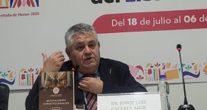 UCSM PRESENTÓ LIBRO QUE PLANTEA LÍMITES A FALLOS DE LA CORTE INTERAMERICANA