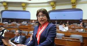 Delia Espinoza: «El Congreso quiere intervenir el Ministerio Público y eso es un golpe a la democracia»