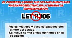 CAMPAÑA POLÍTICA DE LOS CONGRESISTAS  DE LA REPUBLICA, ES SEMANA DE REPRESENTACIÓN Y GRITO DE REELECCIÓN