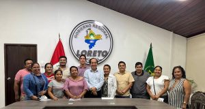 GOREL Y JUNTA VECINAL COORDINAN CONVENIO PARA IMPULSAR PROYECTOS DE INFRAESTRUCTURA EN PUNCHANA