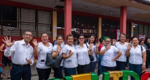 GOREL INICIA CONSTRUCCIÓN DE LA MODERNA I.E. N° 60756 CLAVERITO