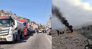 Moquegua: Paro regional bloquea principales vías en protesta contra el Proyecto Minero Huatipuka