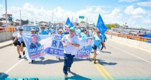 Renovación Popular realiza exitosa caminata en Punchana con masiva participación ciudadana*