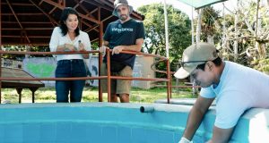 KEIKO SE PROMOCIONA CON JAVI VELÁSQUEZ EN CENTRO DE RESCATE EN IQUITOS