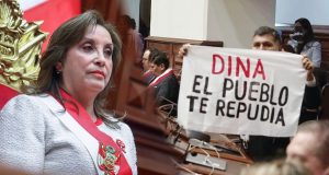 Congresistas reivindican protesta en pleno contra Dina Boluarte y denuncian avance del autoritarismo