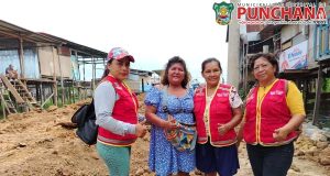 PUNCHANA CONTINÚA MEJORAMIENTO DE VÍAS EN EL PASAJE MILAGROS 5TA CUADRA DEL A.H. PILAR NORES