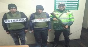 Sandia: Capturan a dos sujetos con más de 1.5 toneladas de concentrado minero robado en Quiaca