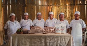 Mujeres de Puinahua ganan financiamiento del estado para fortalecer su producción de harina de plátano