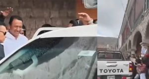 Ciudadanos rechazan visita del ministro de Agricultura en Ayacucho tras polémica por la minería