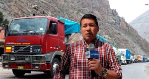 Transportistas de Ayacucho anuncian posible paro indefinido por abandono de la vía Libertadores