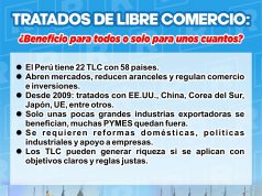 LOS TRATADOS DE LIBRE COMERCIO: ¿BENEFICIAN A TODOS LOS PERUANOS O SOLO A UNOS CUANTOS?