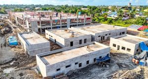 INSPECCIONAN AVANCE DE OBRAS DEL NUEVO HOSPITAL DE CABALLOCOCHA