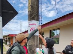 COLOCAN BANNERS EN PUNTOS CRÍTICOS DE ACUMULACIÓN DE BASURA