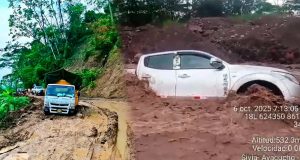 Intensas lluvias amenazan a los distritos del Vraem